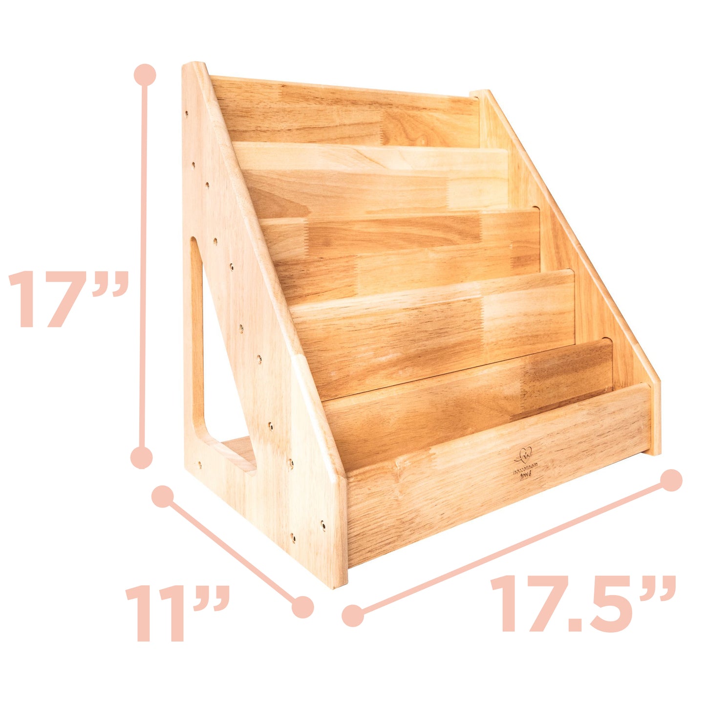 Montessori Bookshelf - Forward / Front Facing Bookcase Rack Display