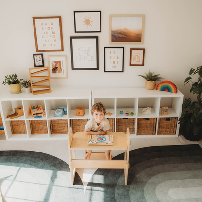 Wooden Weather Board for Toddlers