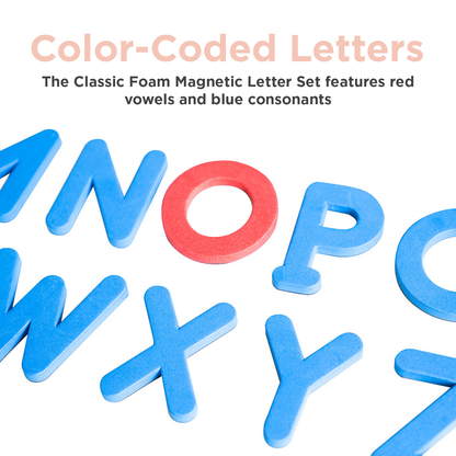 Classic Magnetic Foam Letters for Kids