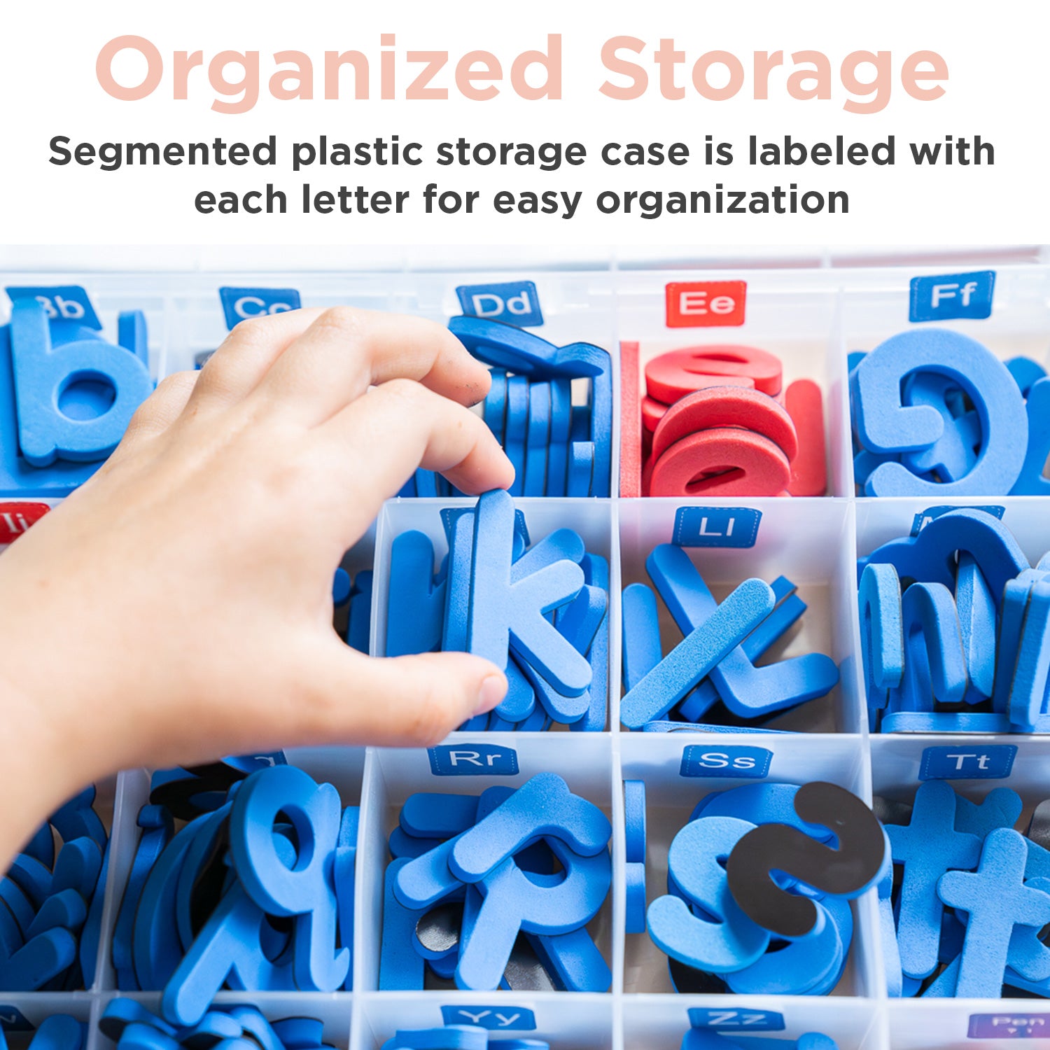 Classic Magnetic Foam Letters for Kids – Montessori & Me