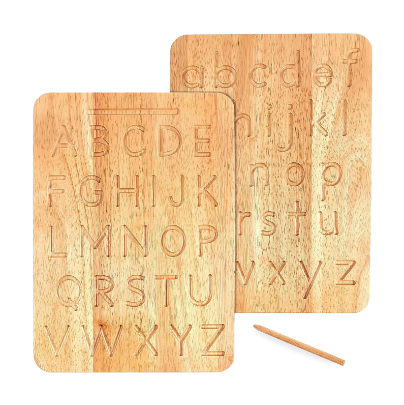 Wooden Letter Tracing Board