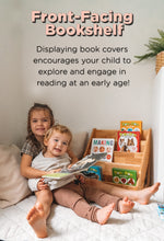 Load image into Gallery viewer, Montessori Bookshelf - Forward / Front Facing Bookcase Rack Display
