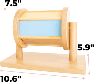 Montessori Spinning Drum Infant Toy
