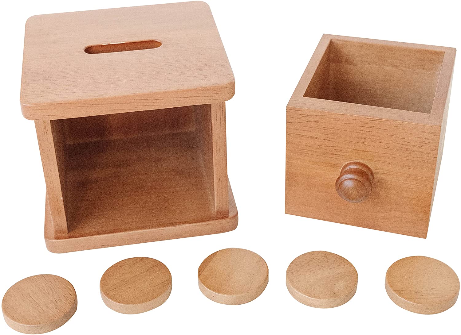 Montessori infant coin box deals