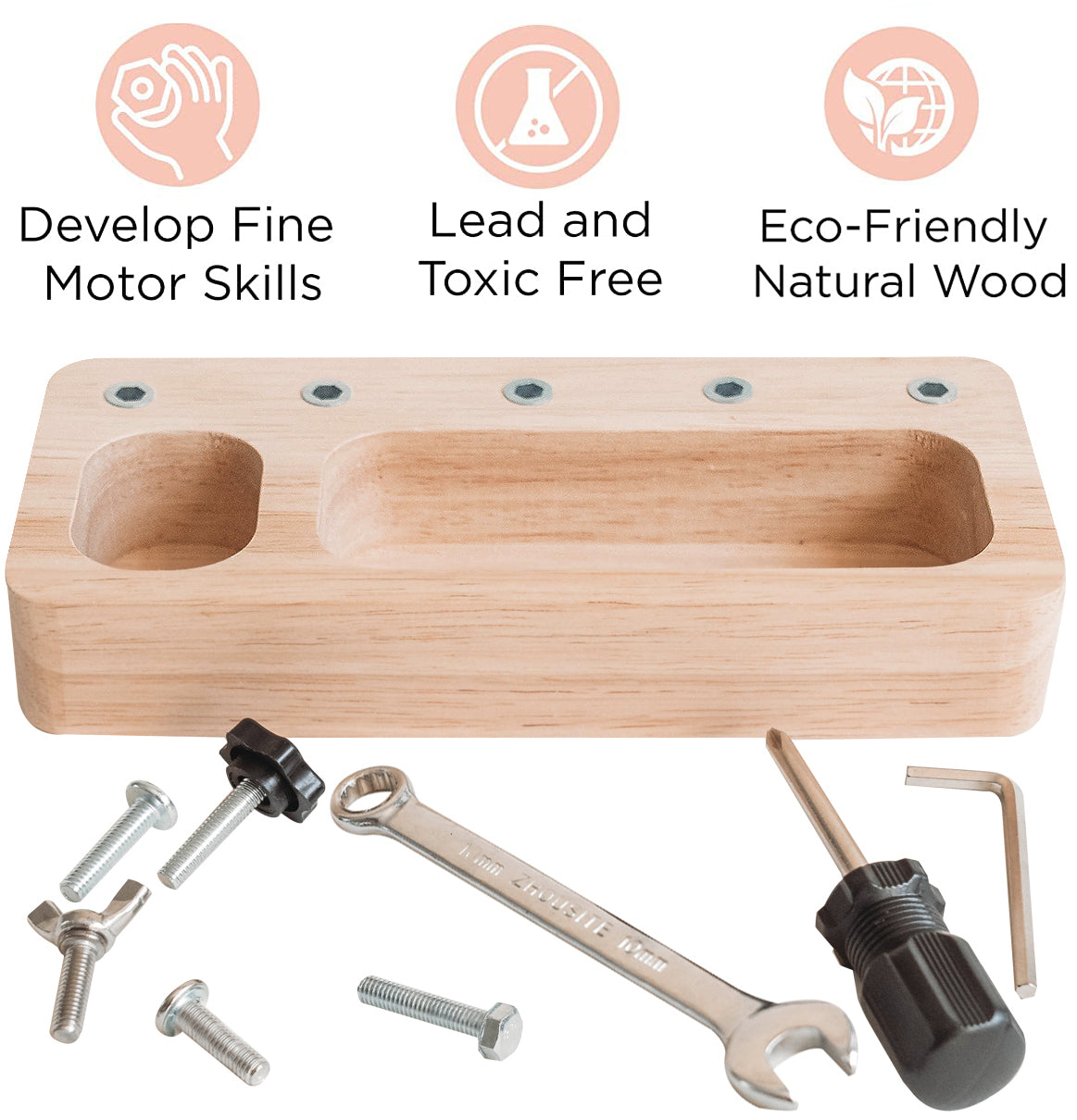 Montessori screwdriver hot sale board