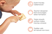 Load image into Gallery viewer, Wooden Alphabet Tracing Boards

