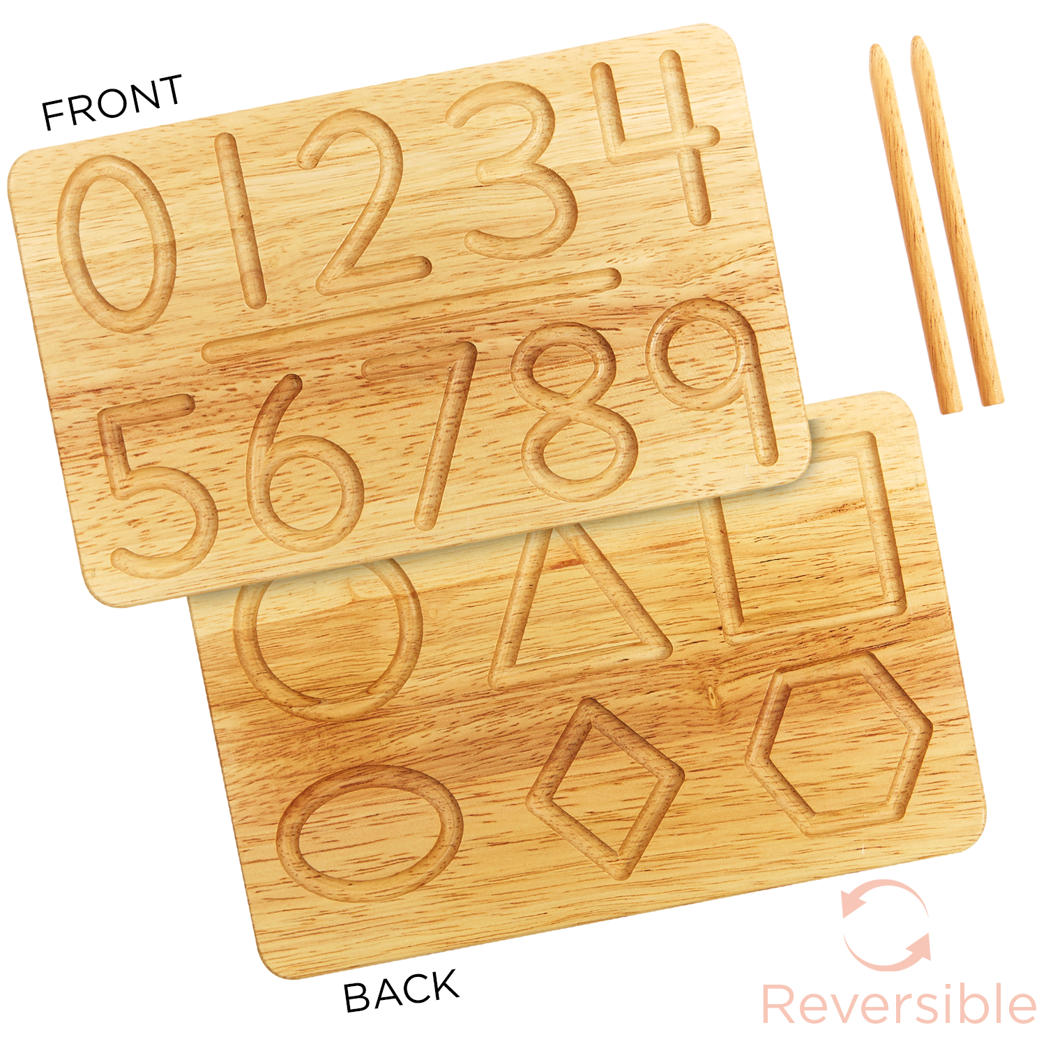 Montessori Number Tracing Board – Manine Montessori